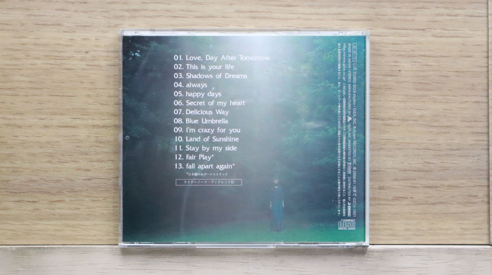 中古CD☆大野愛果/AIKA□ Shadows of Dreams 【GZCU1001/+++++++