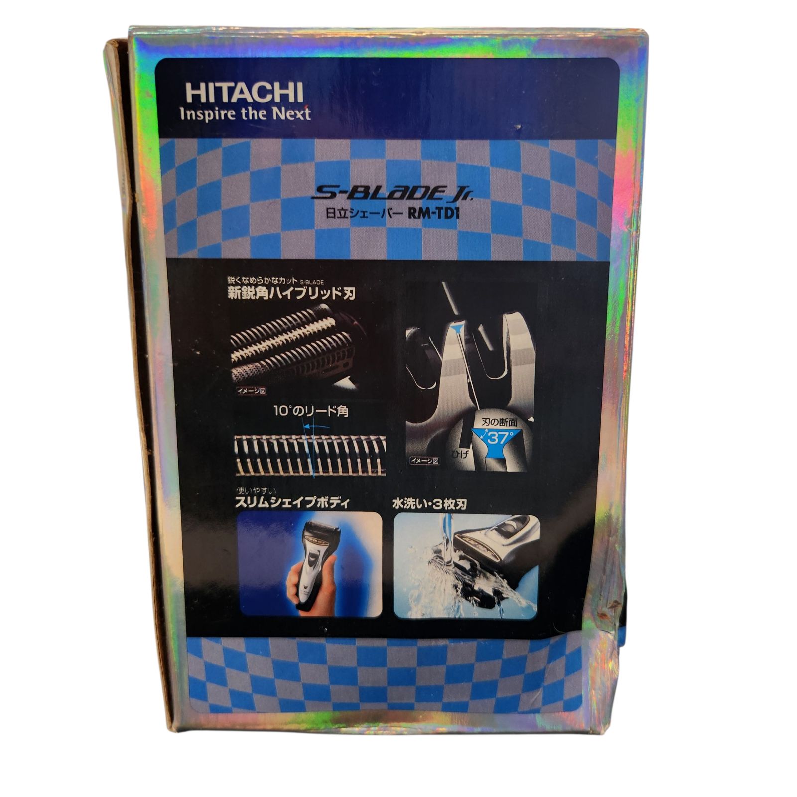 未使用】HITACHI S-BLaDE jr. RM-TD1 シェーバー 日立 エスブレード