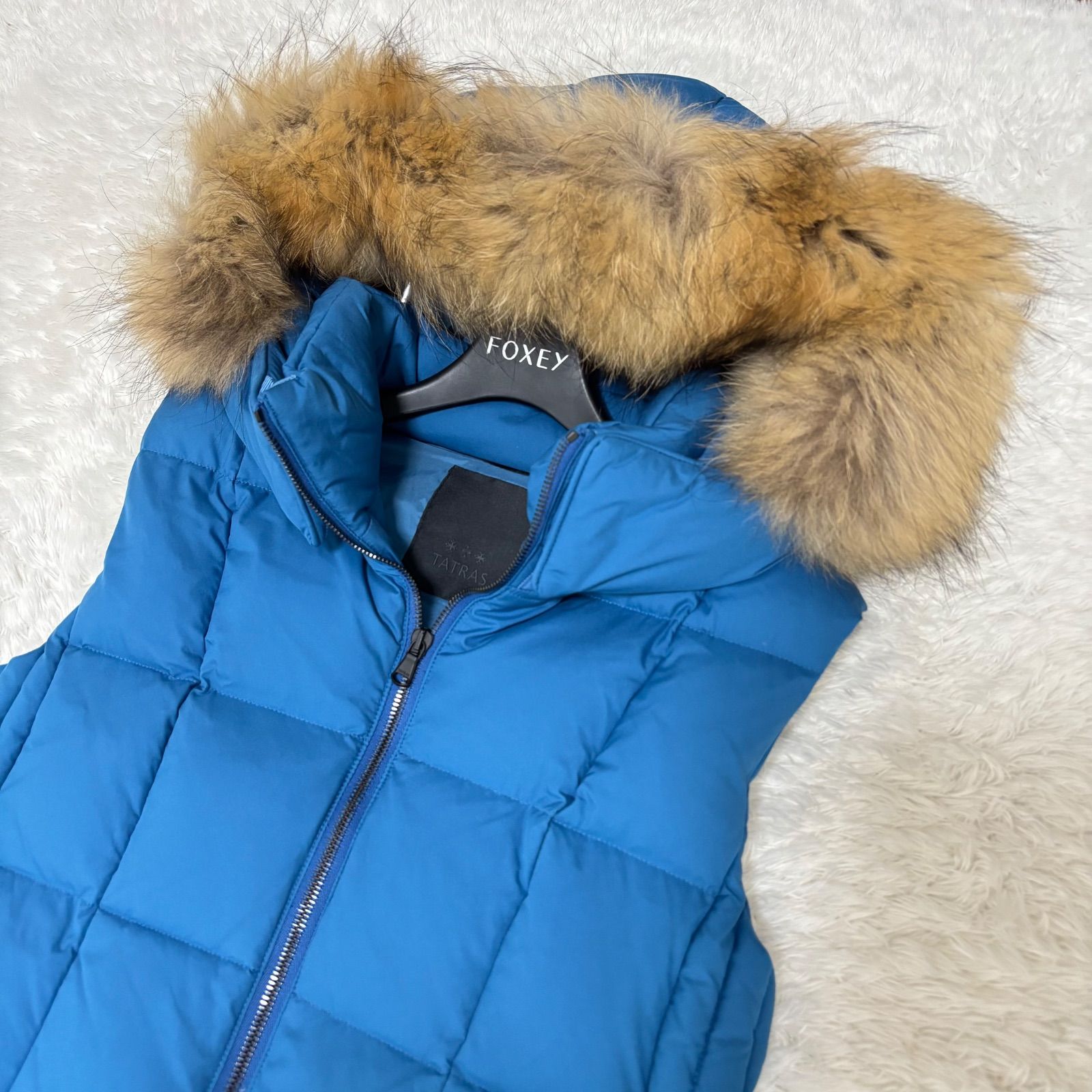 22AW TATRAS タトラス ダウンベスト ザラガ リアルファー 3way