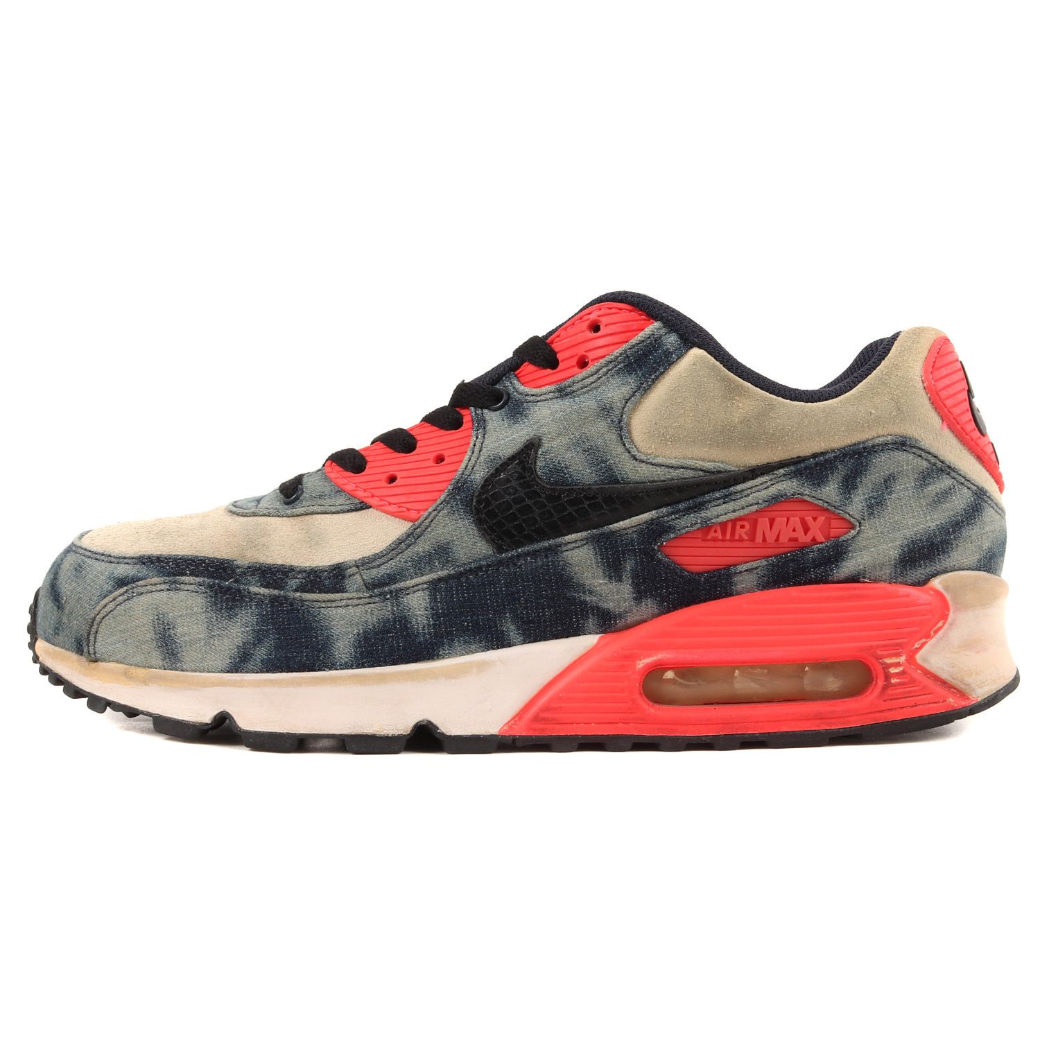 NIKE ATMOS別注 AIR MAX 90 BLEACHED DENIM - メルカリ