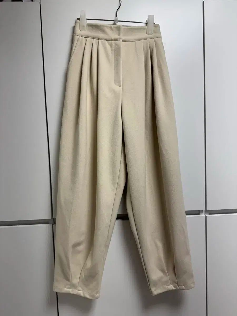 裏起毛 ジョガー バンディング パンツ