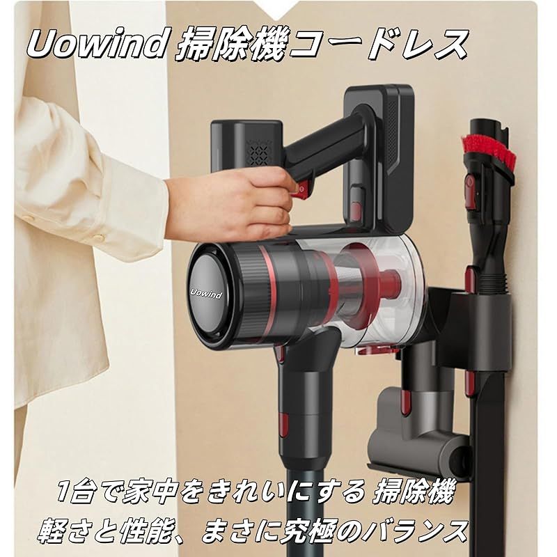 掃除機コードレス ハンディクリーナー 300AW 超強力吸引 充電式スティッククリーナー 布団クリーナー 65分連続稼働 4種類のノズル 布団ダニ取りブラシ含む 伸縮延長パイプ 着脱式バッテリー 超軽量 そうじき LEDライト付き 7重濾過 HEPAフィ 1 WWW_KANDAIZUMI_COM