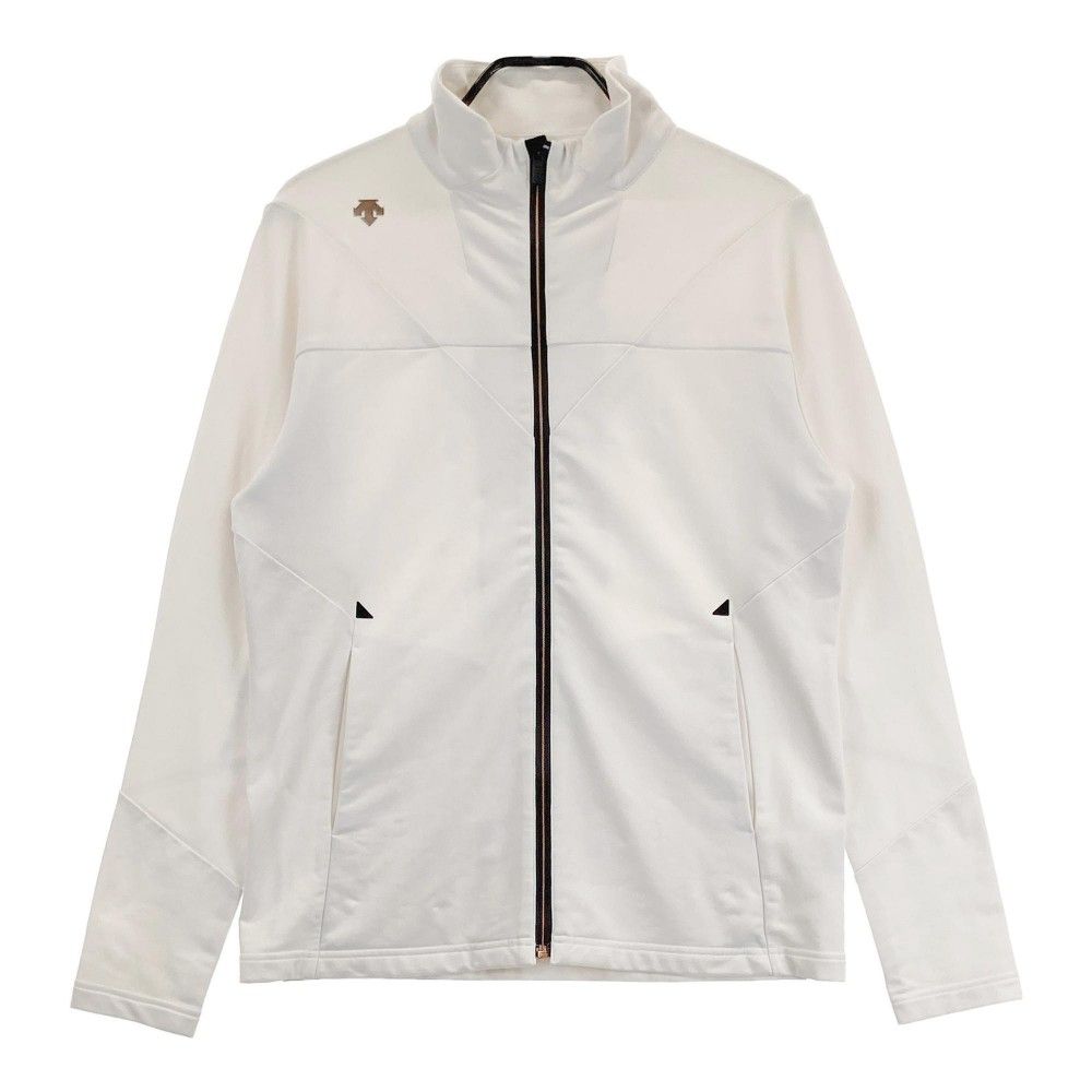 サイズ：L DESCENTE GOLF デサントゴルフ ジップジャケット ホワイト系