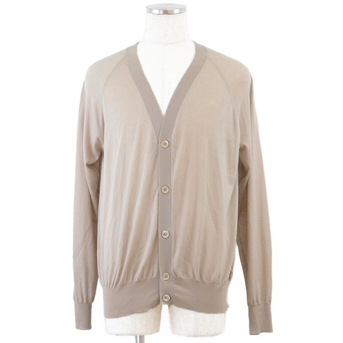 美品】PRADA プラダ カーディガン 2022年製 ハイゲージ ニット Vネック