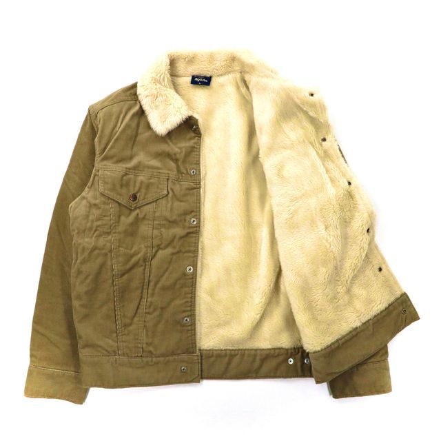 Big John ボアトラッカージャケット L ベージュ コーデュロイ 90年代