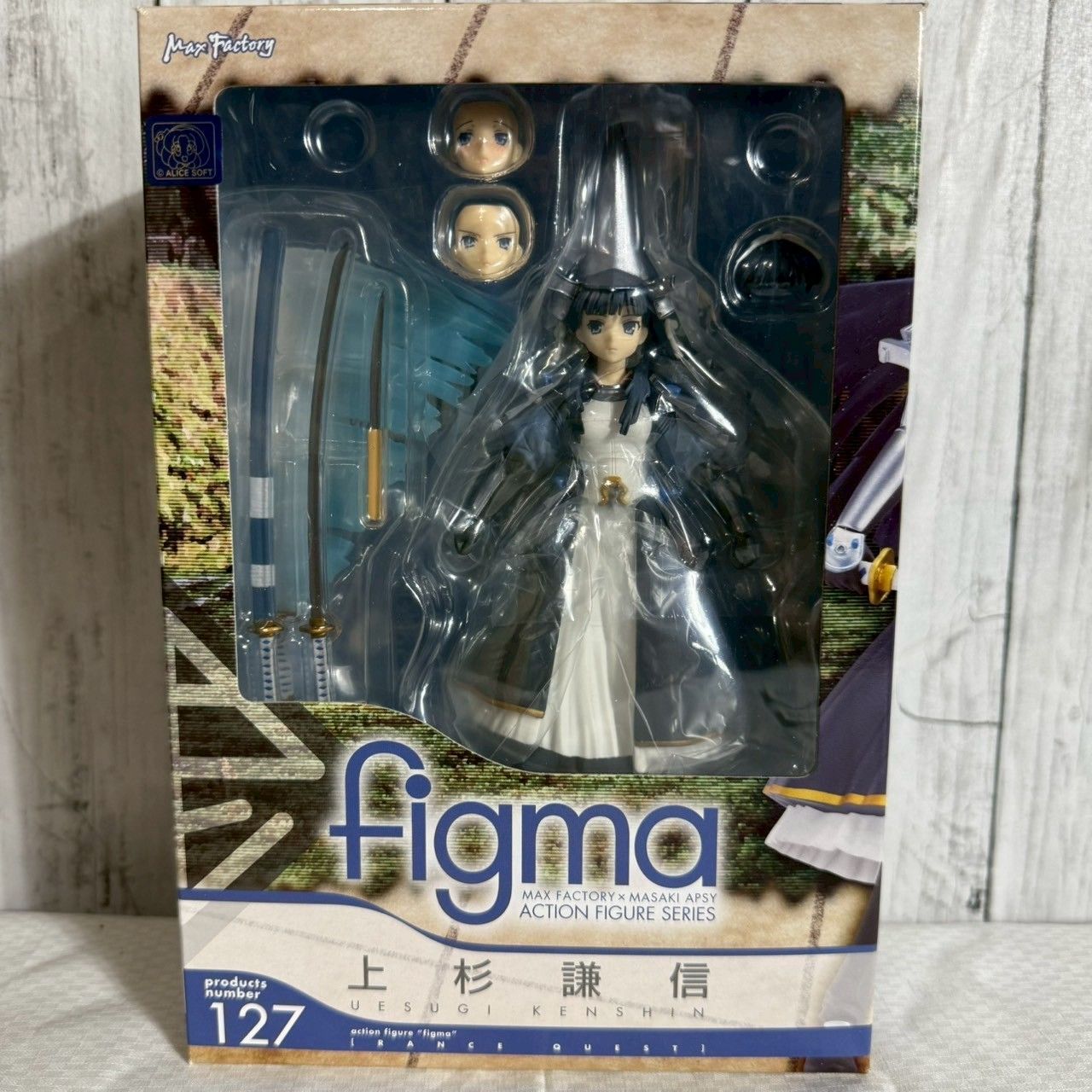 figma 上杉謙信 No.127 BLADE ARCUS from Shining EX 未開封