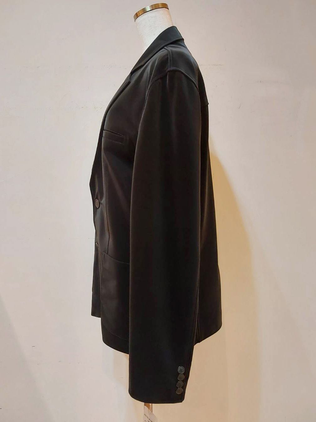 公式正規取扱い CBF シービーエフ ベルベットレザー テーラードジャケット ラムレザー 羊革