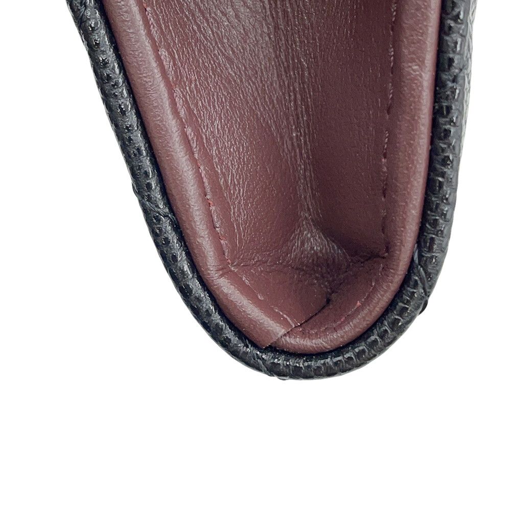 シャネル コインケース マトラッセ ココマーク L字ファスナー キャビア  