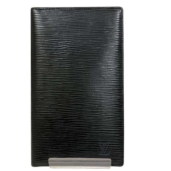 ルイヴィトン Louis Vuitton エピ ポルト シェキエ カルト クレディ M63732 札入れ 長財布 2つ折り財布 メンズ