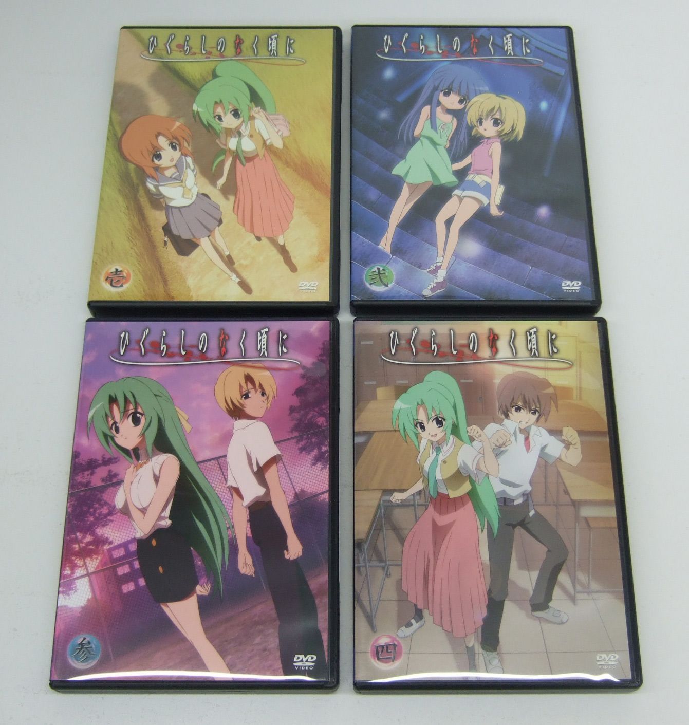 「高評価！」注目のレビュ ひぐらしのなく頃に DVD 一期全巻 雛見沢事件録 ハジマリ アニメ