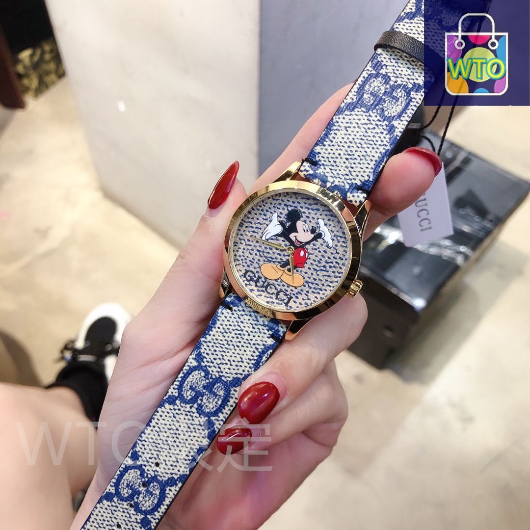 今日特価！Gucci【古?】2020×Disney 最新コラボ限定版腕時計-WTO
