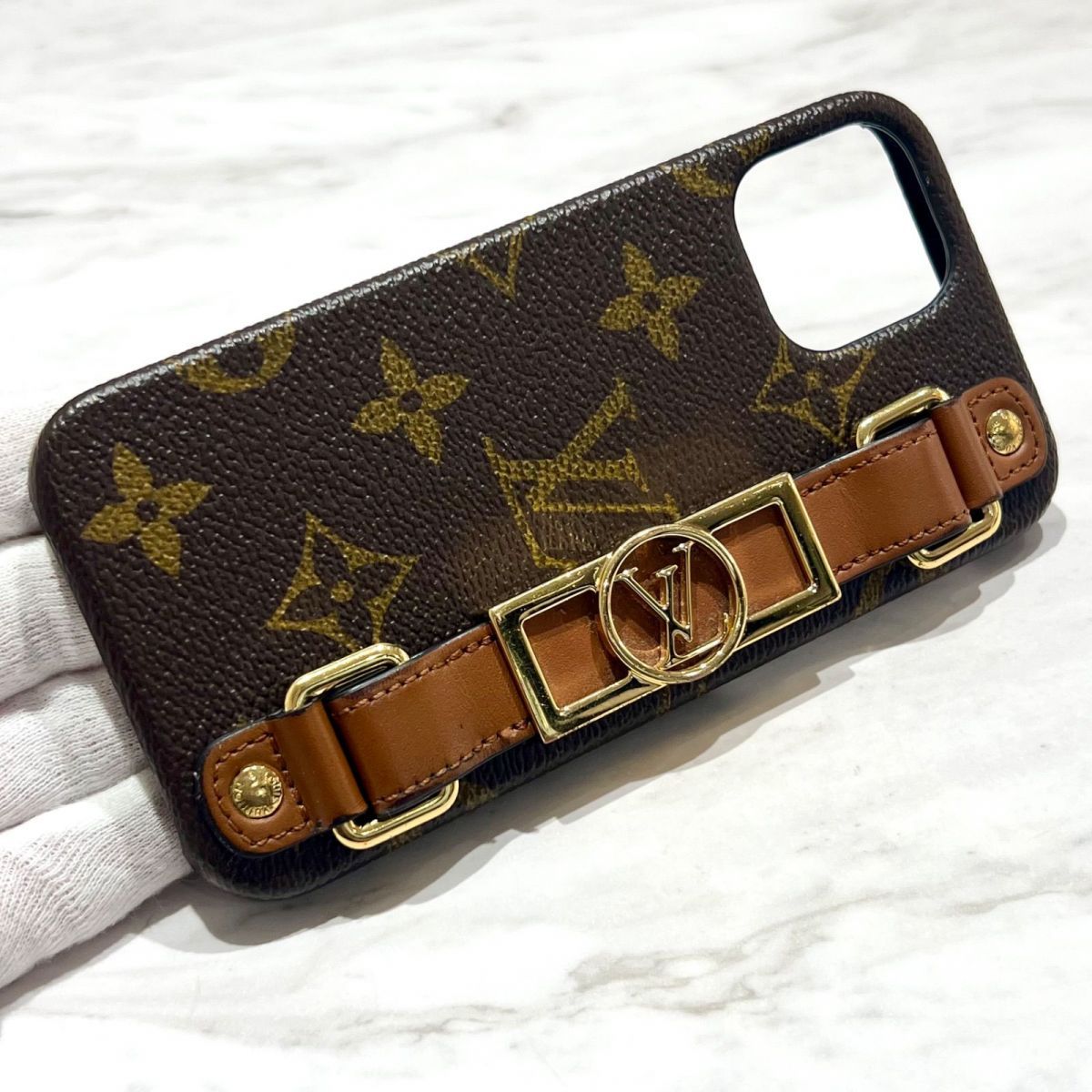 ルイヴィトン モノグラム iPhone12/ Pro バンパードーフィーヌ ルイ