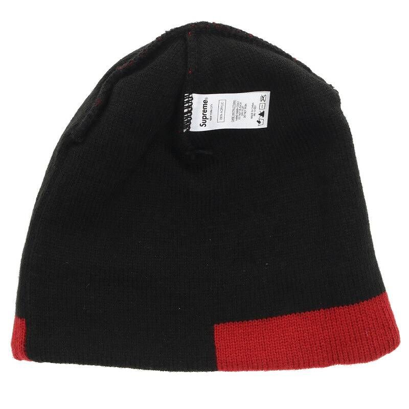 シュプリーム 19AW Checkerboard Beanie チェッカーボードビーニー