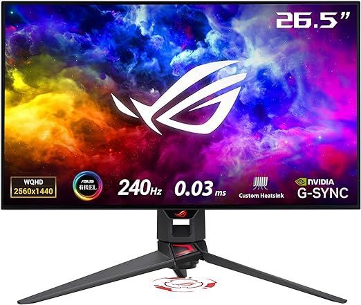 ASUS ROG Swift OLED PG27AQDM（本日24時まで出品） 並行輸入品］ASUS ROG Swift OLED PG27AQDM - メルカリ
