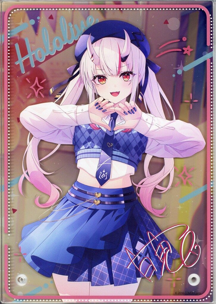 ホロライブ ローソン アクリルスタンドパネル 百鬼あやめ Loppi/HMV ホロライブ×ローソンキャンペーン(2024.7) hololive 百鬼