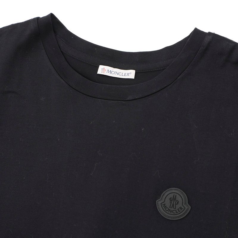 モンクレール MAGLIA Tシャツ 半袖 ブラック Mサイズ