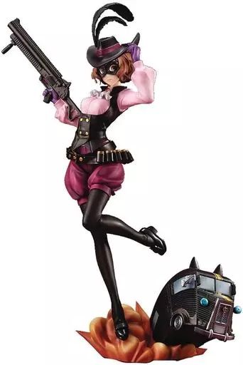 ルクリア ペルソナ5 ザ・ロイヤル ノワール(奥村春)＆モルガナカー フィギュア Lucrea ペルソナ5 ザ・ロイヤル ノワール（奥村春