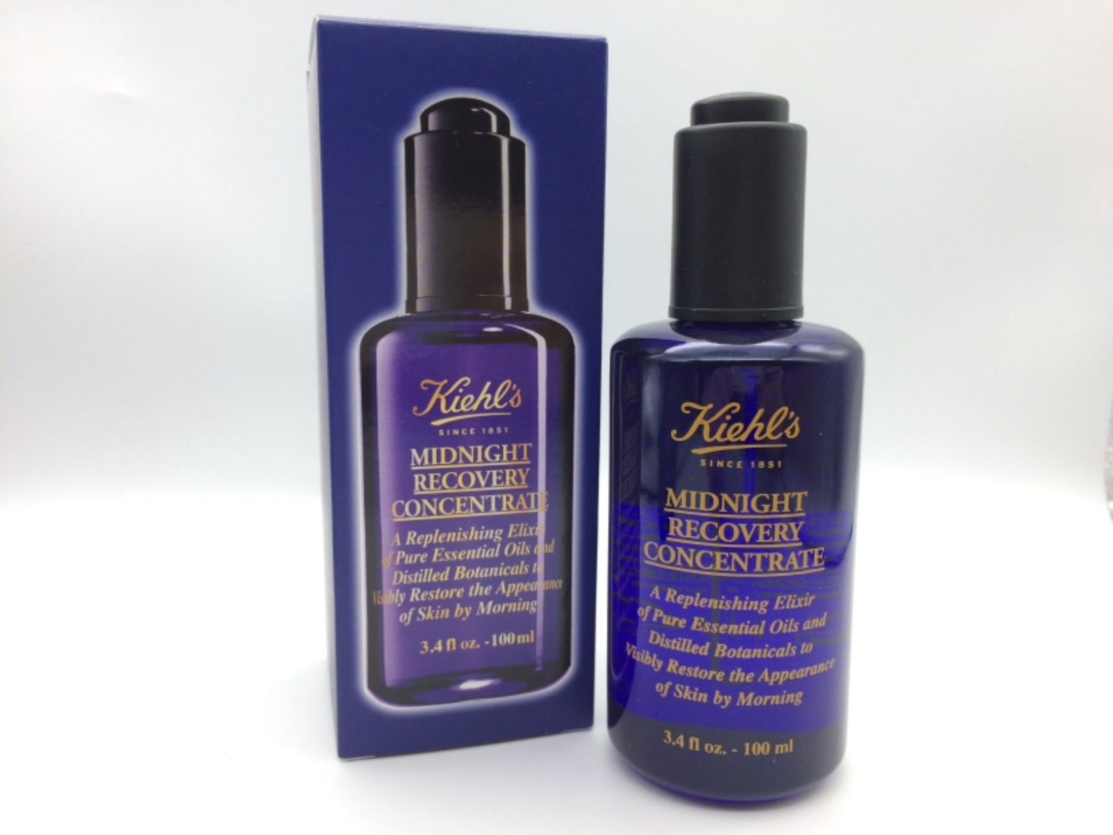 キールズ】ミッドナイトボタニカルコンセントレート 大容量の100ml 