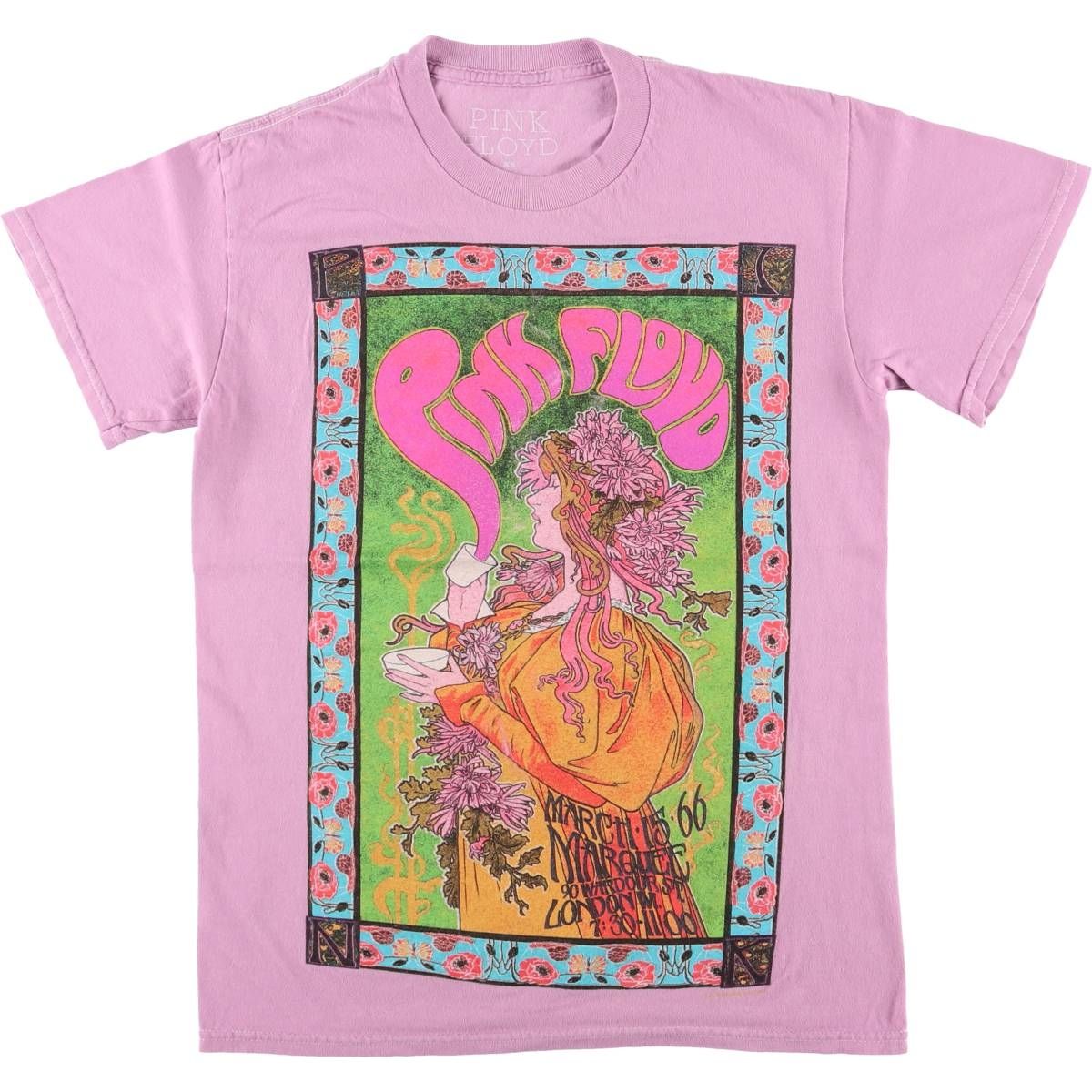 古着 PINK FLOYD ピンクフロイド バンドTシャツ バンT メンズXS