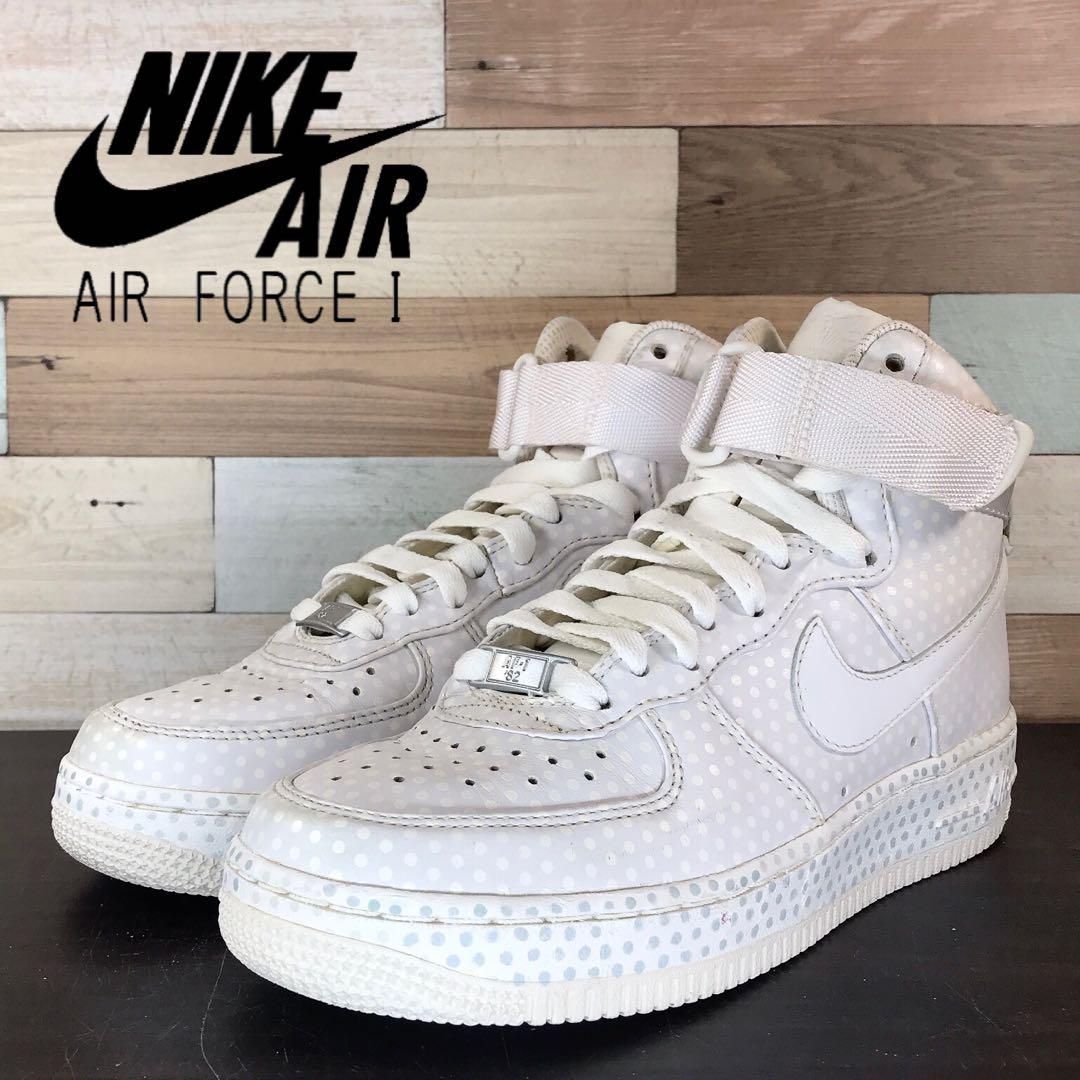 NIKE AIR FORCE 1 HIGH エア フォース 1 ハイ カット ホワイト ドット