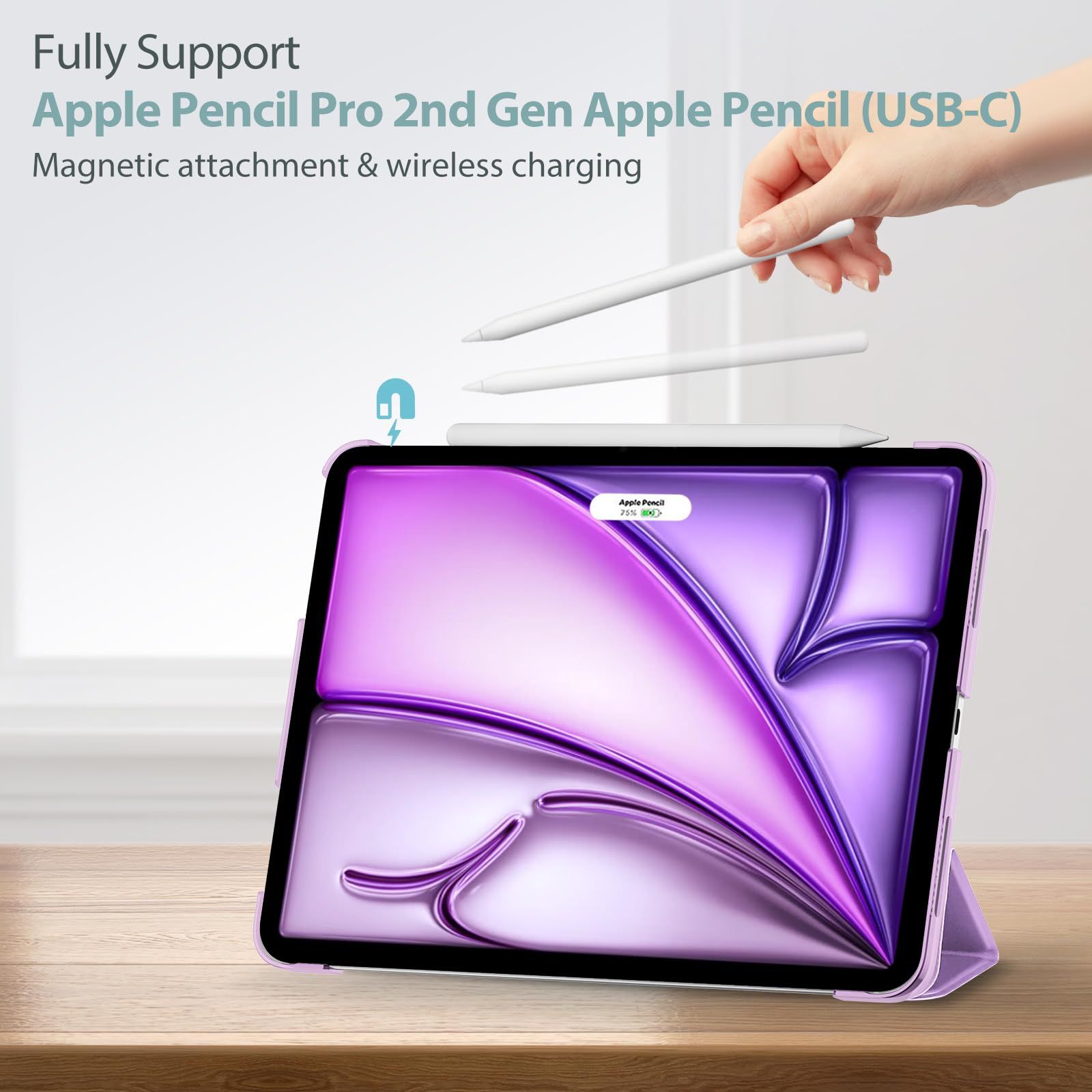 迅速発送】ProCase iPad Air 11インチ ケース M3 (2025) / M2 (2024 