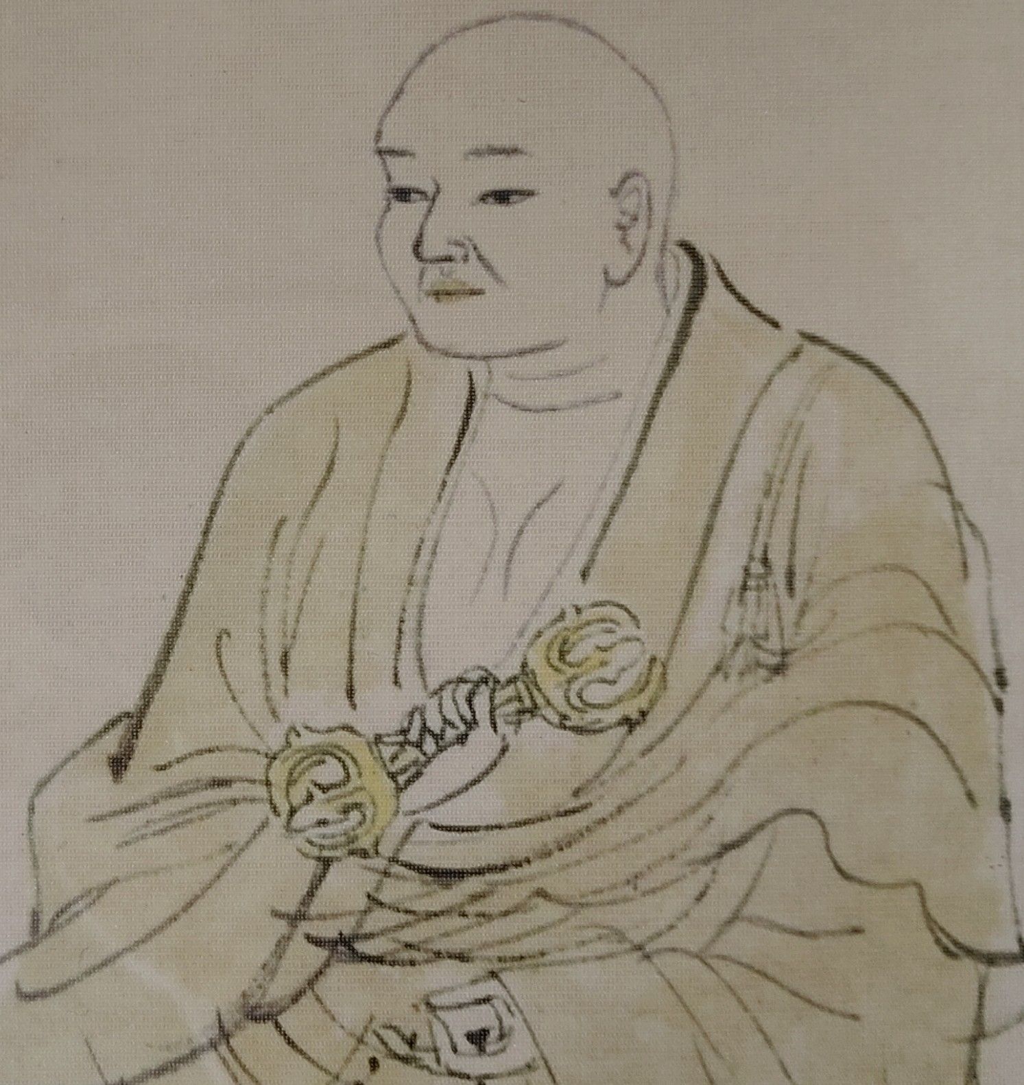 〇工芸印刷 色紙 弘法大師 護摩焚空海御影 仏画 額入り - メルカリ