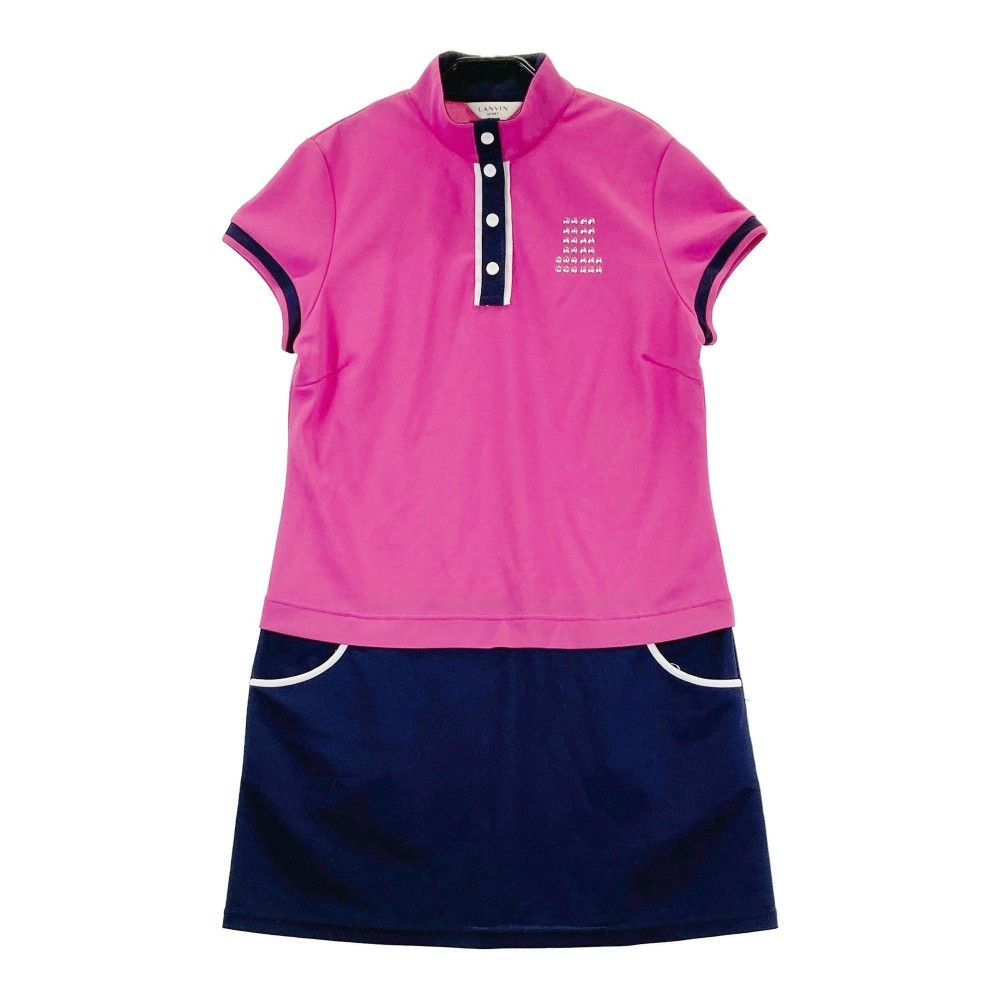 サイズ：42 LANVIN SPORT ランバン スポール  半袖ワンピース  ピンク系 [240101324888] ゴルフウェア レディース ストスト
