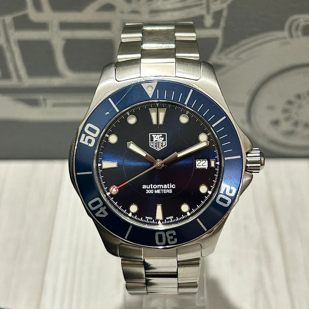 TAG Heuer Aquaracer WAB2011-0 自動巻き アクアレーサー タグホイヤー メンズ腕時計 b157