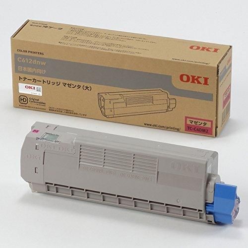 沖データ トナーカートリッジ 大 マゼンタ C612dnw TC-C4DM2