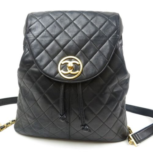 76243 CHANEL シャネル マトラッセ チェーンリュック バックパック バッグ リュック・デイパック - メルカリ