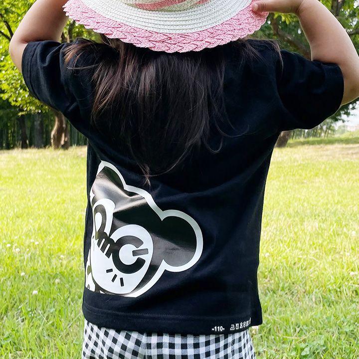 OMG Choco KIDS Tシャツ 半袖 ブラック