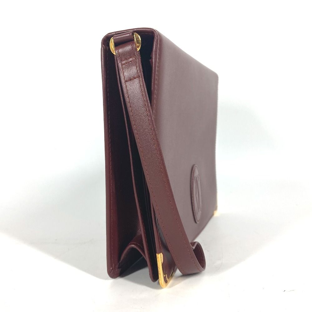 CARTIER カルティエ クラッチバッグ マストライン レザー - メルカリ