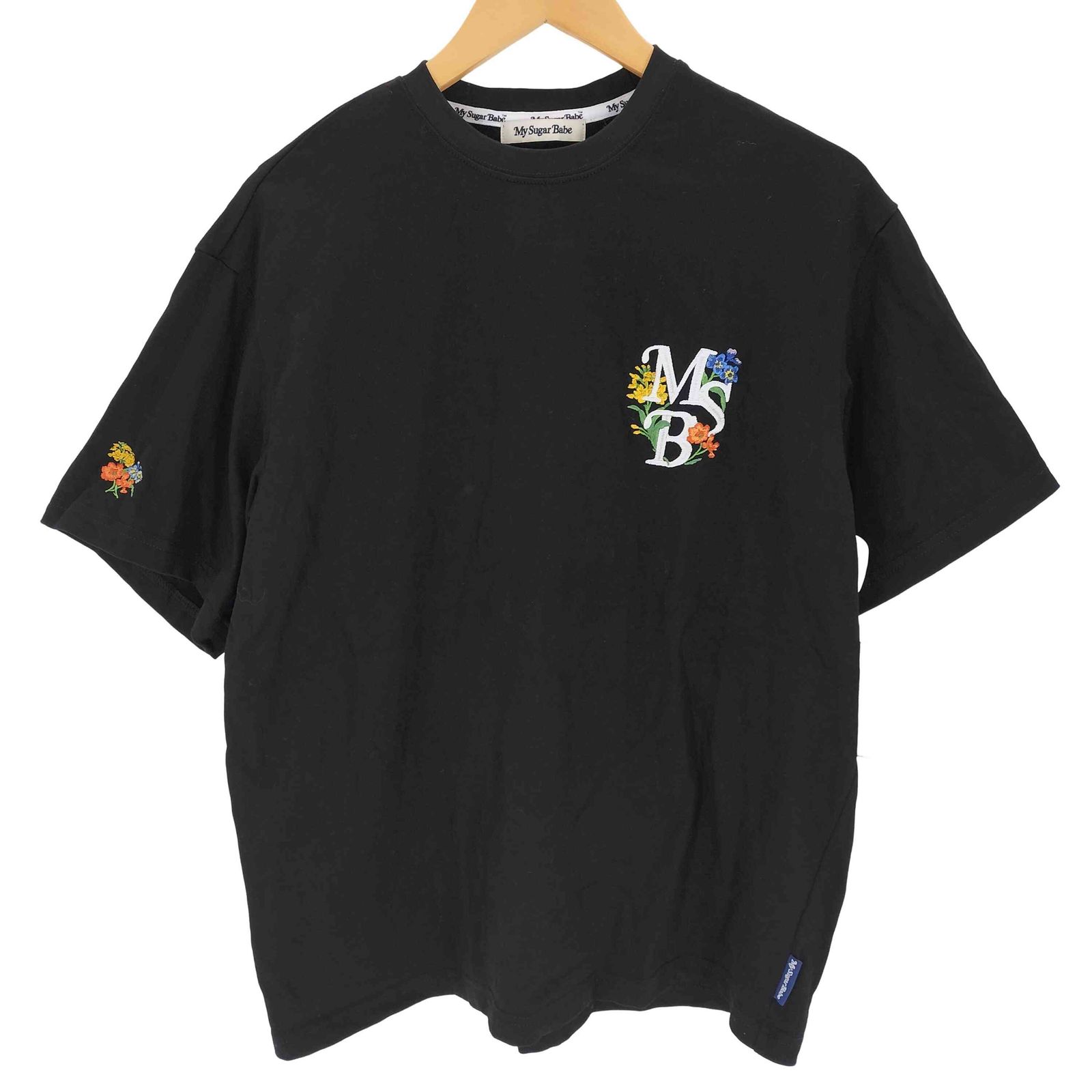 マイシュガーベイブ My Sugar Babe / MSB flower logo tee レディース JPN：L - メルカリ