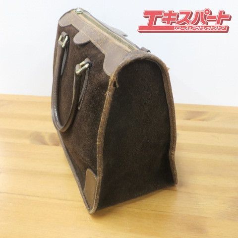 GUCCI グッチ Old GUCCI オールドグッチ スエード ボストンバッグ ミニ  