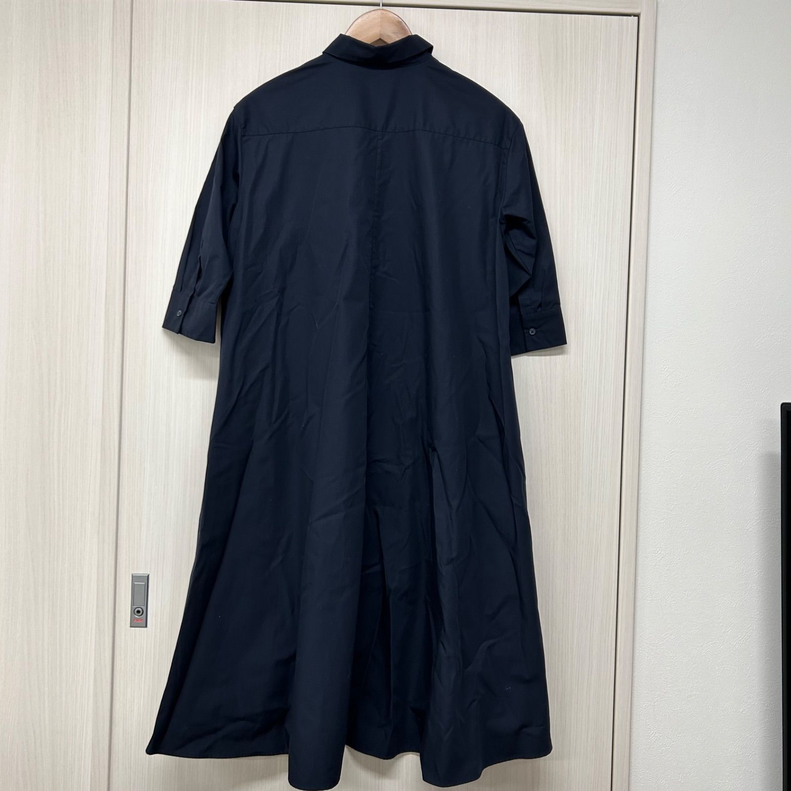UNIQLO ユニクロ レディース シャツワンピース(ネイビー)S UNIQLO ユニクロ レディース シャツワンピース(ネイビー)S