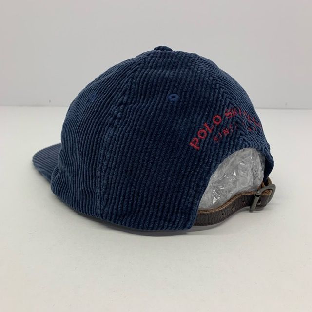 希少 POLO RALPH LAUREN POLO SKI CLUB Corduroy Cap ONE SIZE ポロ