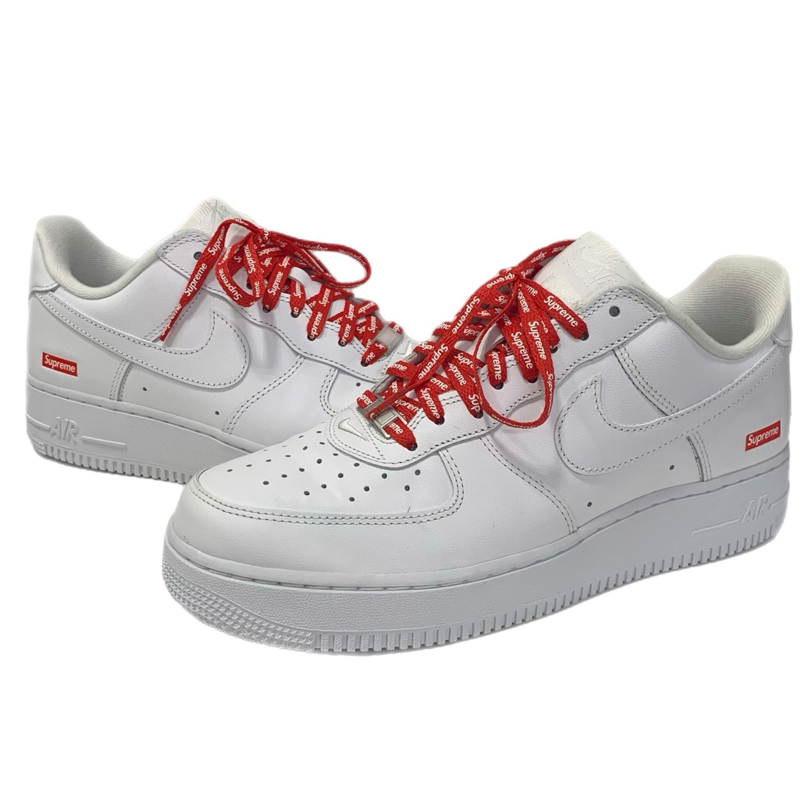 ナイキ NIKE シュプリーム エアフォース1 ロー ホワイト Supreme Air 