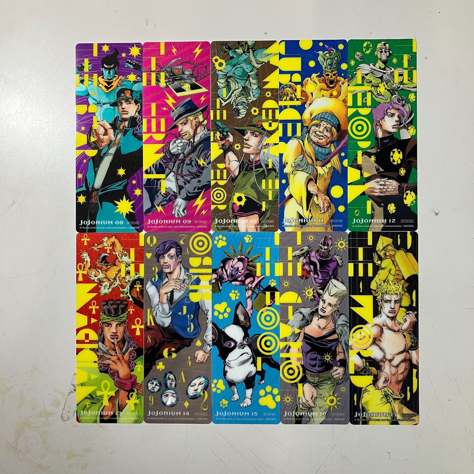 むつ1-102601】全巻初版 帯付 JOJONIUM ジョジョの奇妙な冒険 全巻