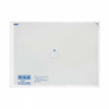 ジャパックス LD規格袋 厚み0.030mm No.19 透明 100枚×5冊×3箱 K-19