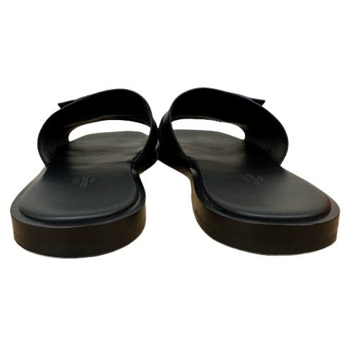 HERMES エルメス ガブリエル サンダル ソーブラック レザー サイズ41