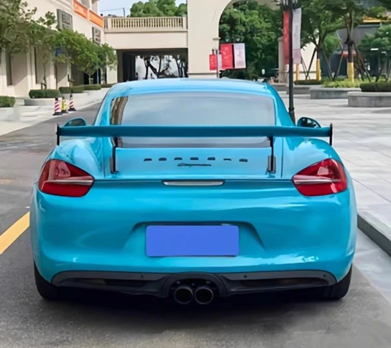 新型カーボンファイバースタイルリアスポイラー ポルシェ