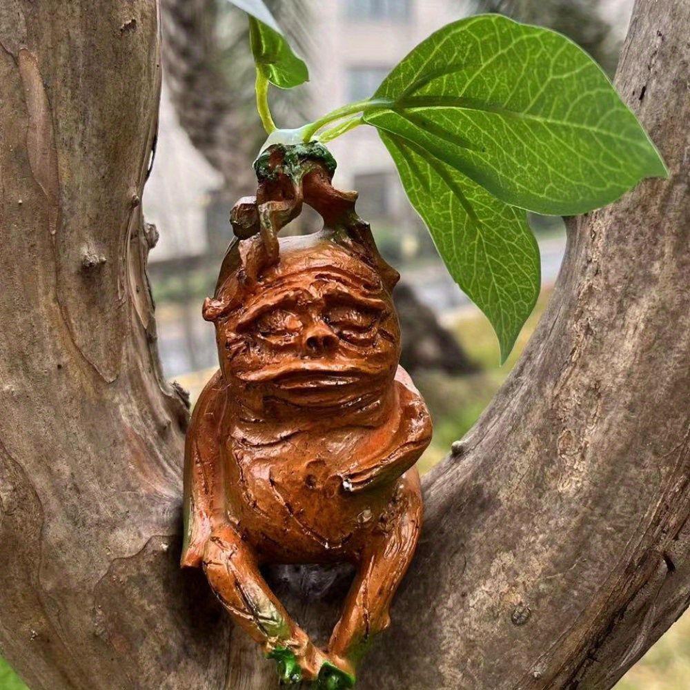 マンドラゴラ 樹脂像 怪物 フィギュア 置物 11.5cm マンドレイク