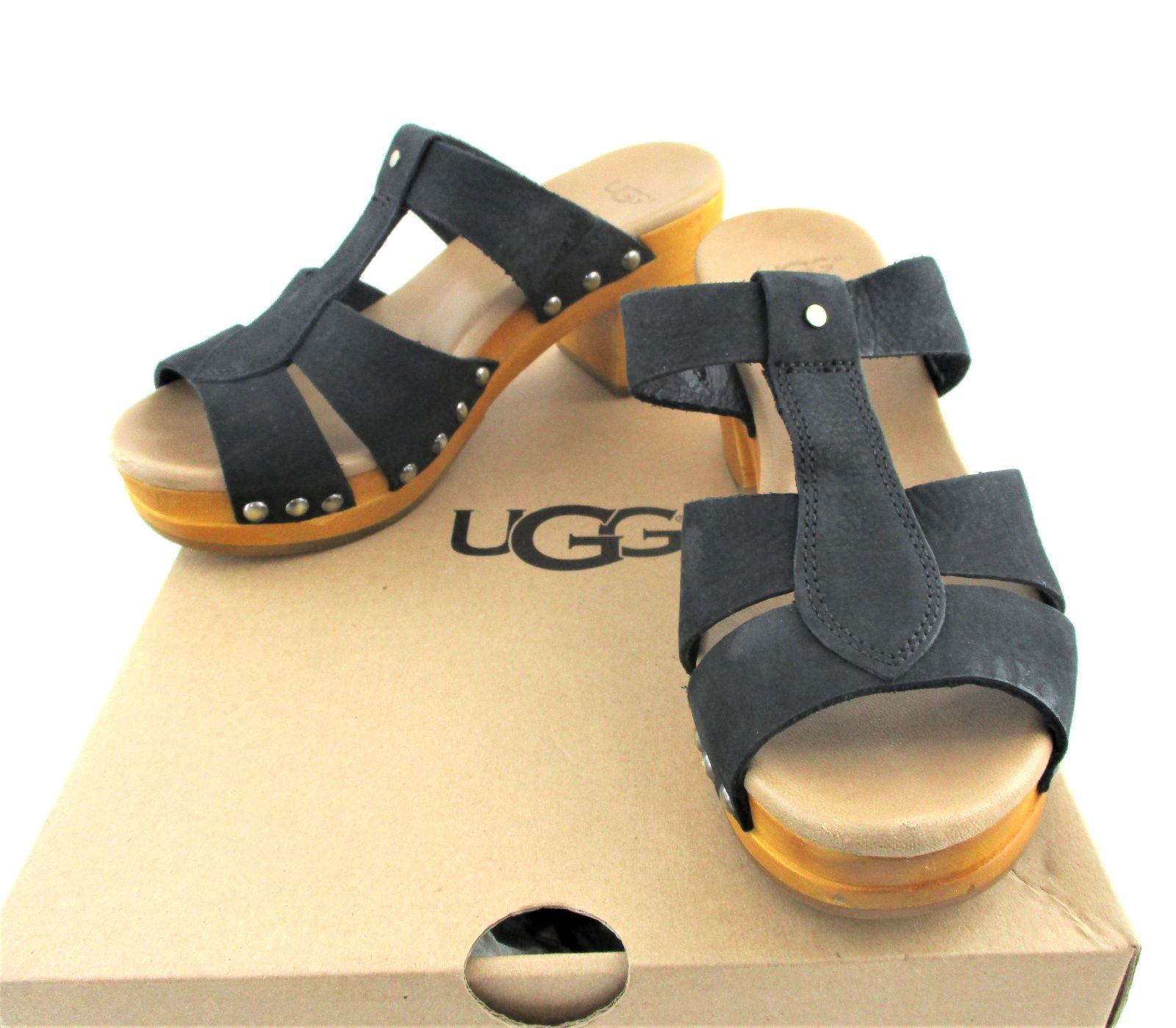 ◇美品 UGG アグ W JENNIE レディース チャンキーヒール サンダル US5