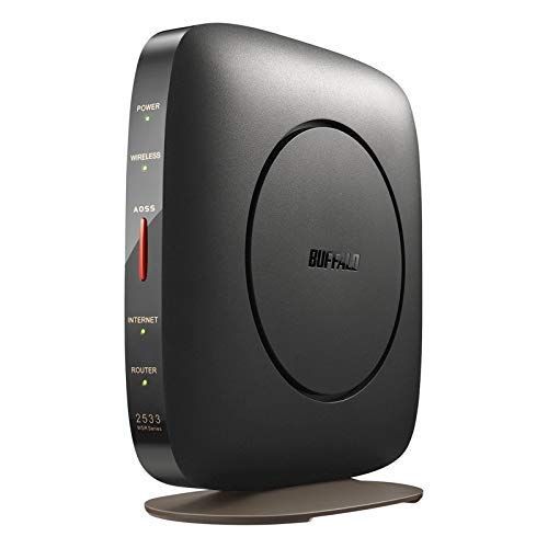 バッファロー WSR-2533DHP3-BK 無線LAN親機 11ac/n/a/g/b 1733+800Mbps ブラック 
