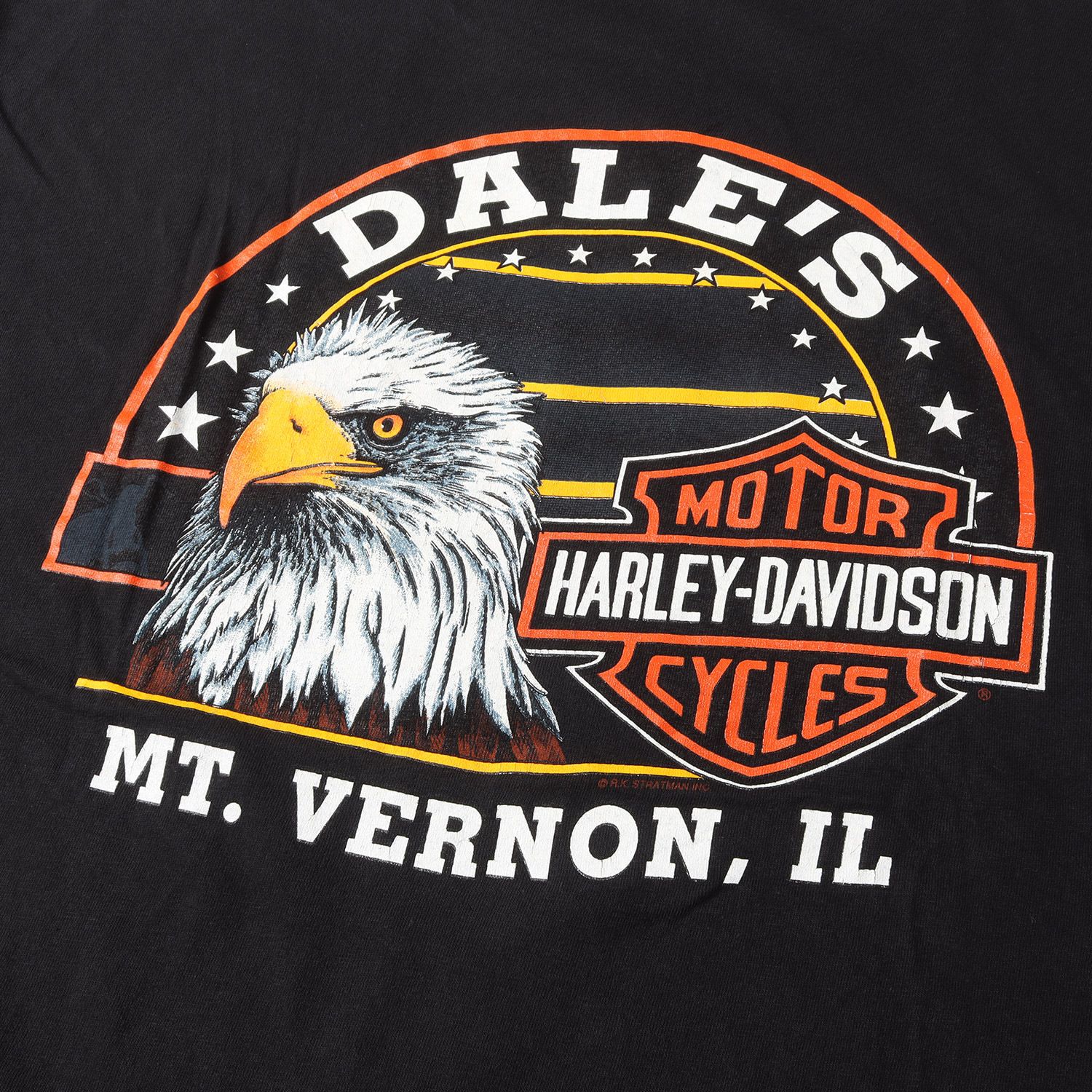 HARLEY-DAVIDSON ハーレーダビッドソン Tシャツ サイズ:XL 90s R.K. 