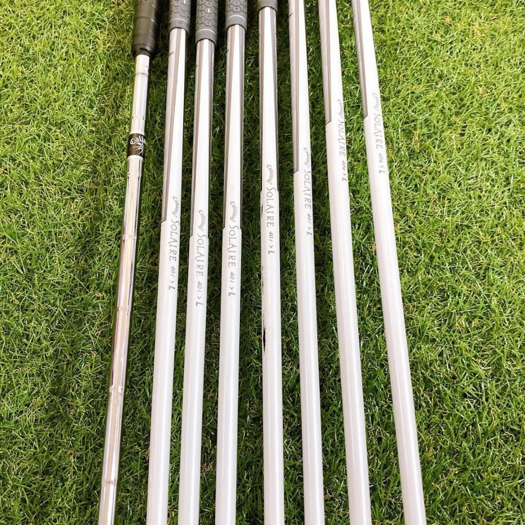 キャロウェイ ソレイル レディースゴルフセット 8本 初心者 コース
