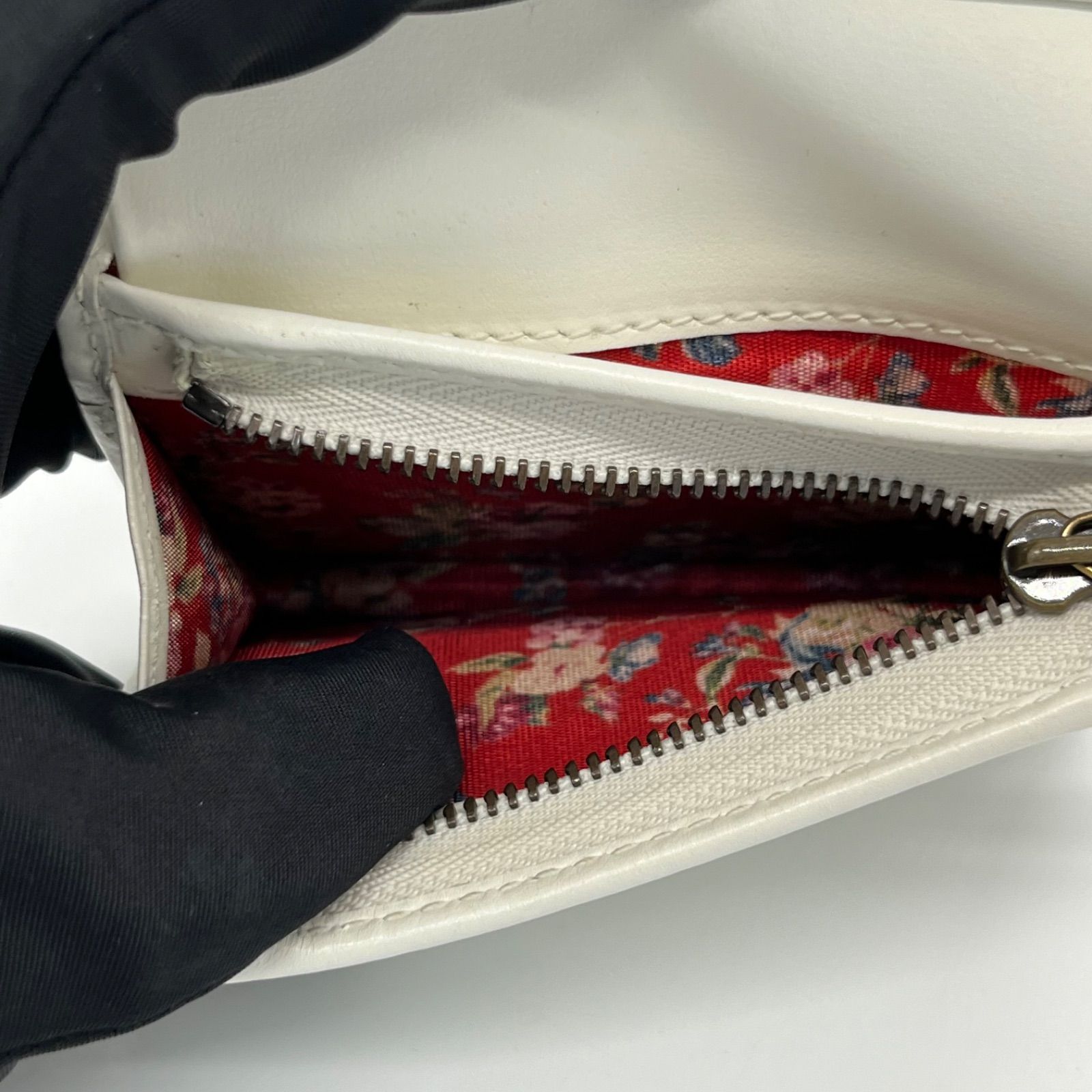 極美品】GUCCI 折り財布 オフィディア マーモント キルティング