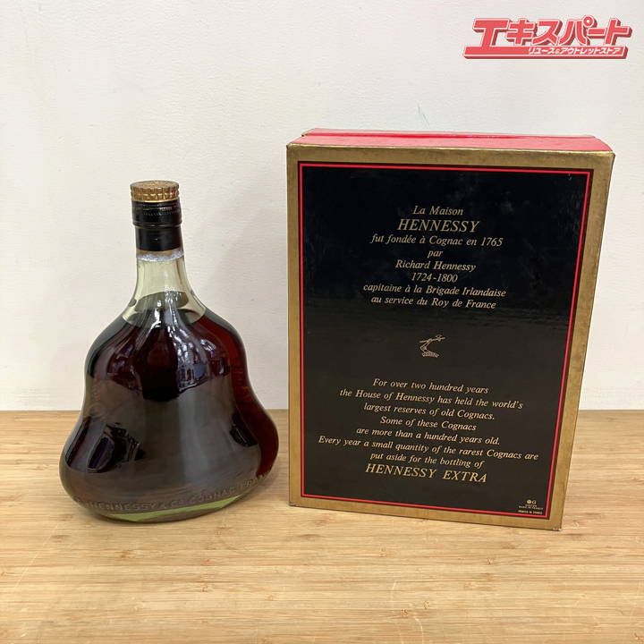未開栓】ヘネシー XO Extra 700ml 金キャップ グリーンボトル - メルカリ