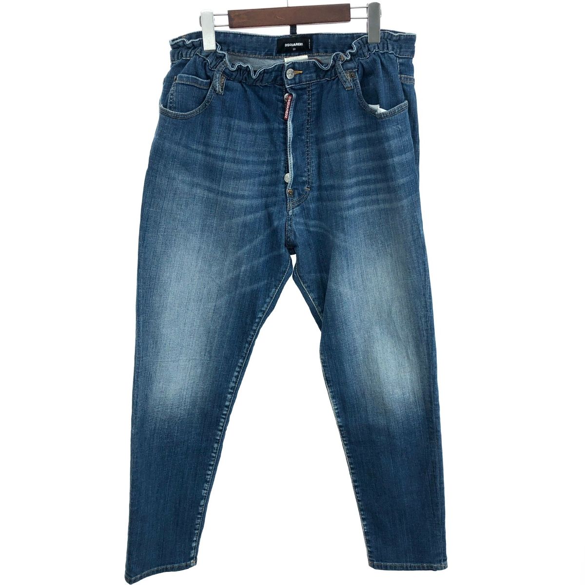 Dsquared2 ディースクエアード イージーデニム パンツ サイズ 50 S74KB0529 インディゴブルー メンズ 21SS 240001097287