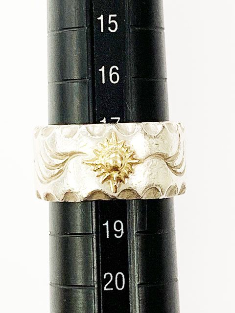 K18リング　18号　2.8㌘　ArizonaFreedom　18Kリング ARIZONA FREEDOM アリゾナフリーダム リング K18太陽神 フリー